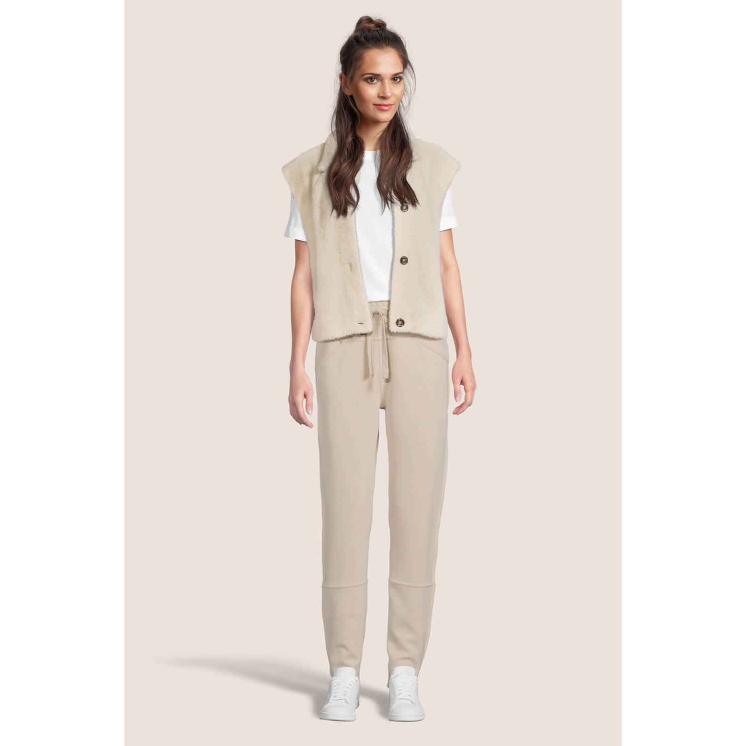 Moscow skinny sweatpants beige
