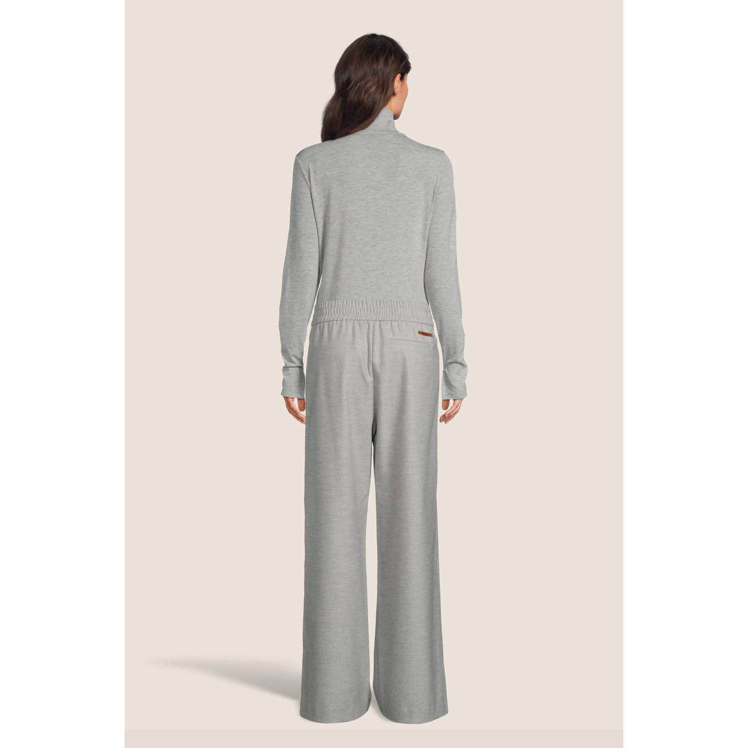 Moscow wide leg sweatpants grijs