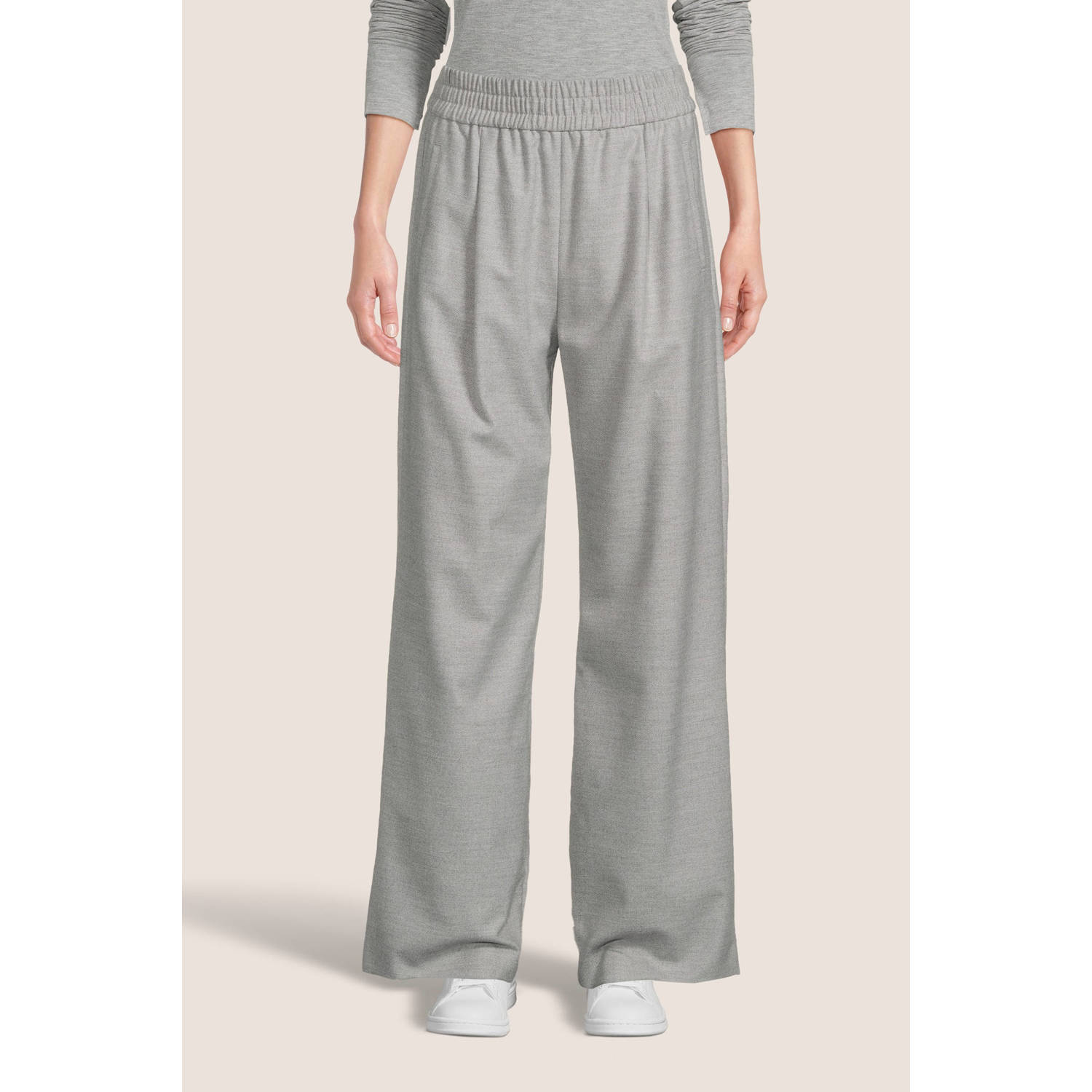 Moscow wide leg sweatpants grijs