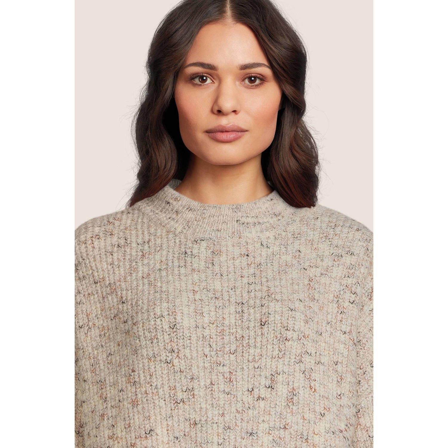 Moscow gebreide trui beige