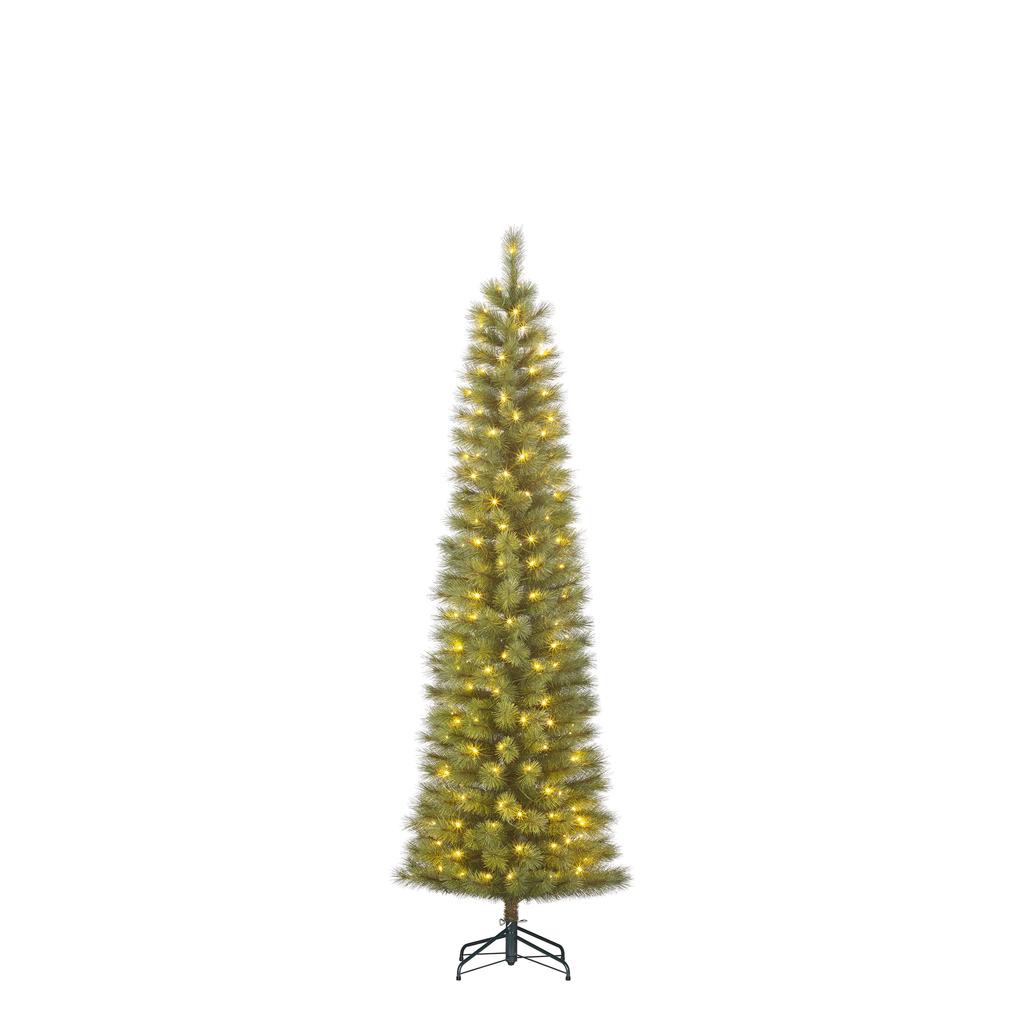 Black Box Trees verlichte kerstboom Sotka (h185xø58 cm)
