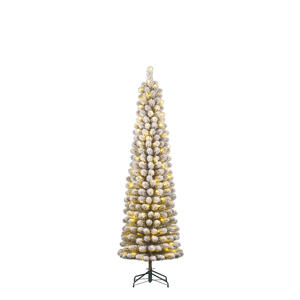 verlichte kerstboom Charlton (h185xø53 cm)