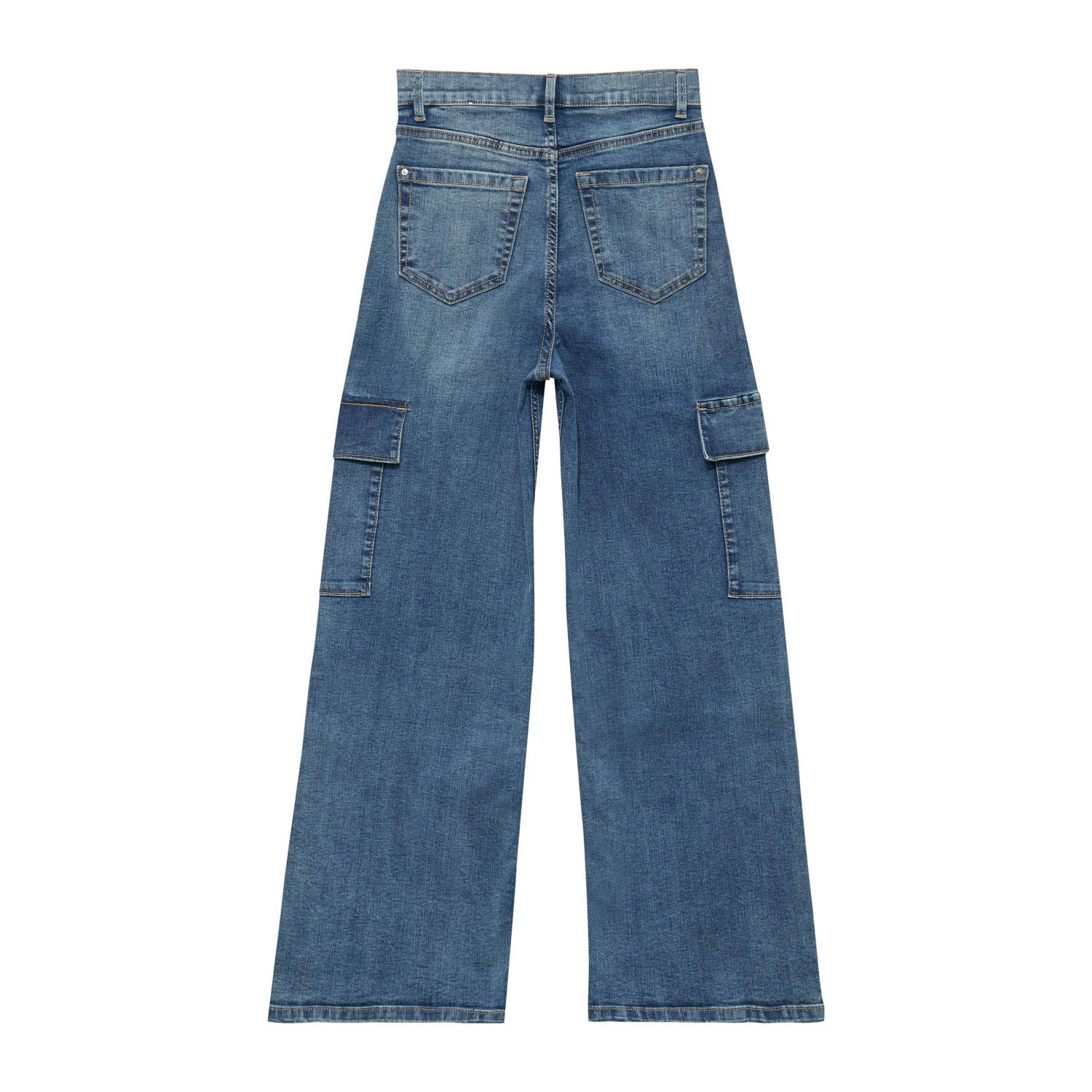 s.Oliver wide leg jeans medium blue denim