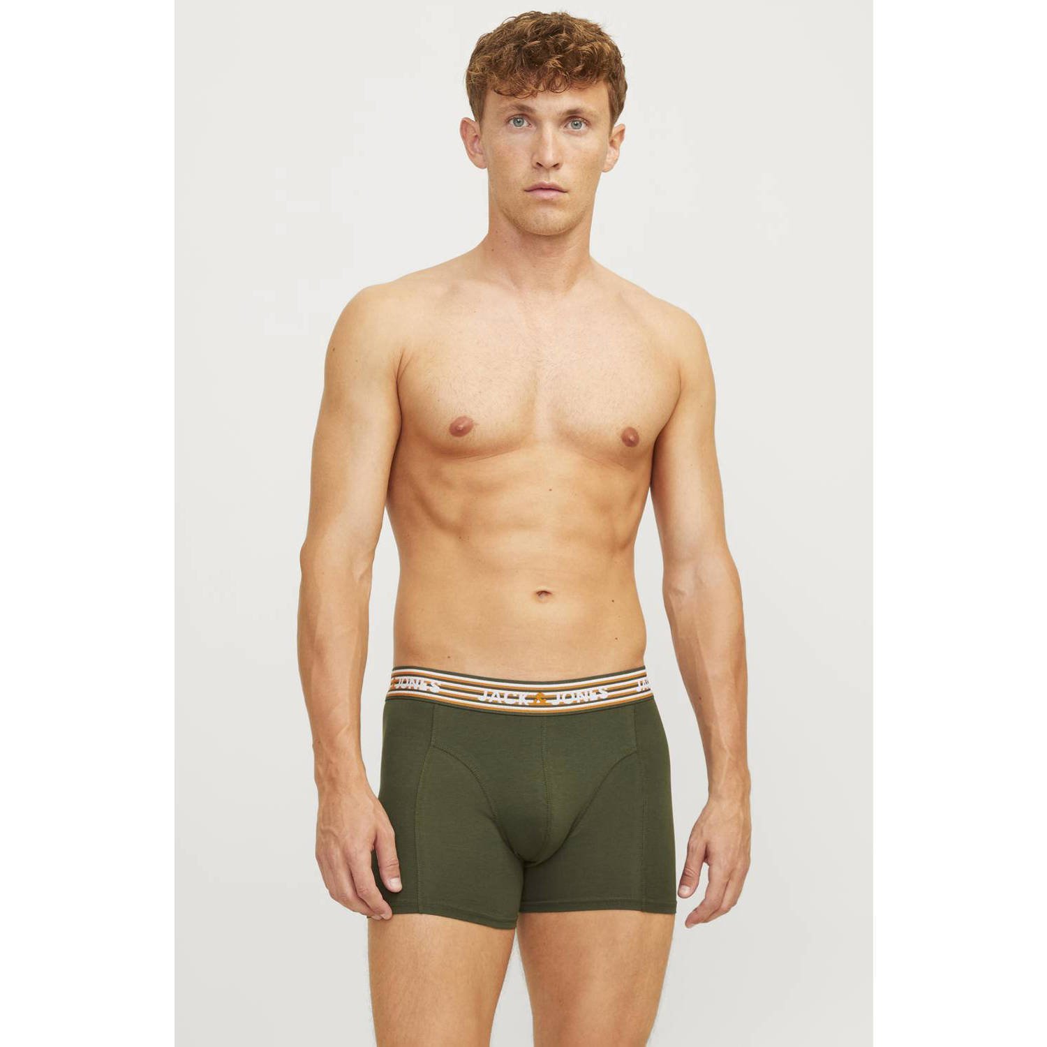 Jack & Jones Trunk JACDARVIN SOLID TRUNKS 3 PACK SN (set 3 stuks)