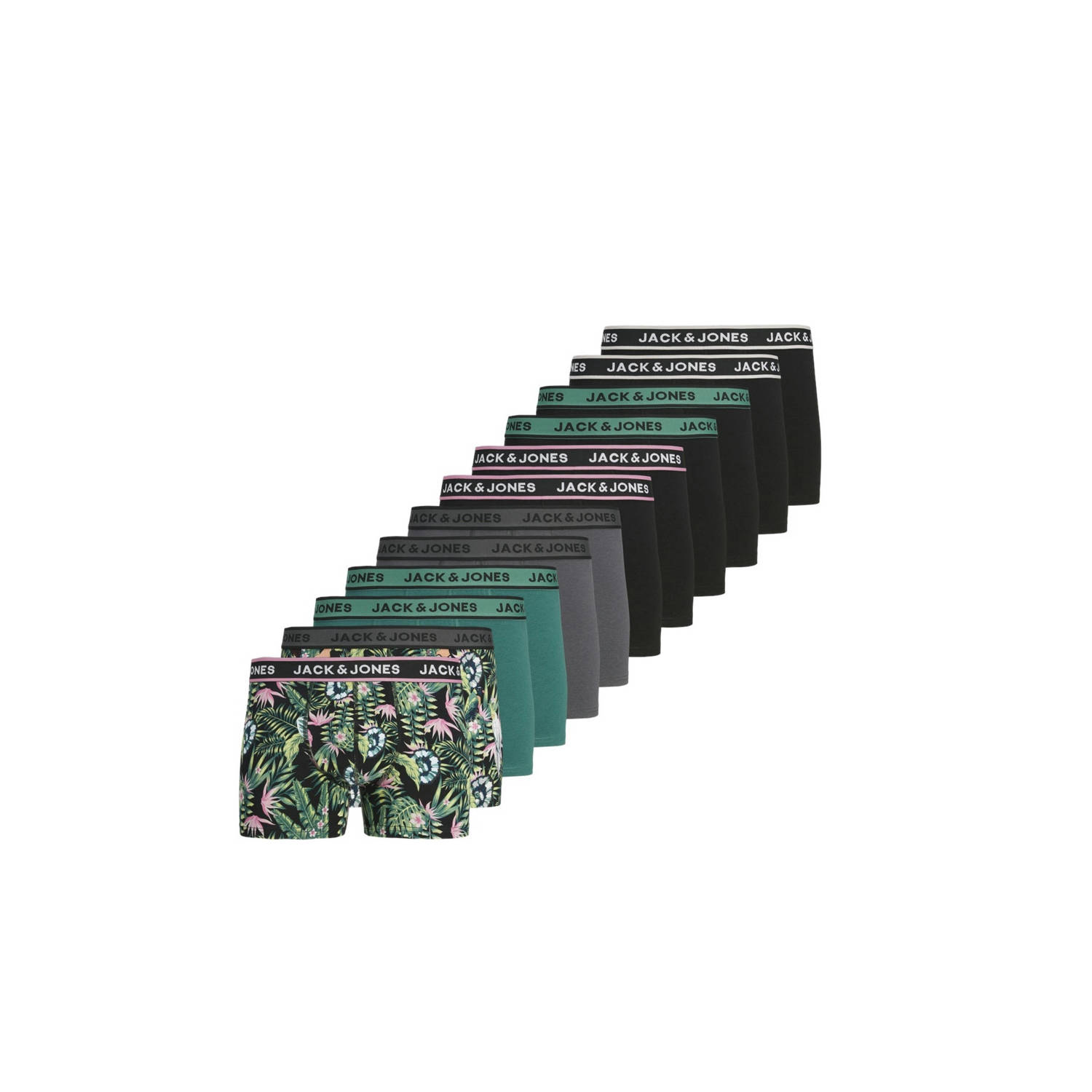 Jack & Jones Trunk JACDREW TRUNKS 12 PACK (set 12 stuks)