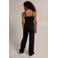 America Today gemêleerde wide leg joggingbroek