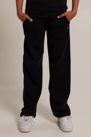 gemêleerde wide leg joggingbroek