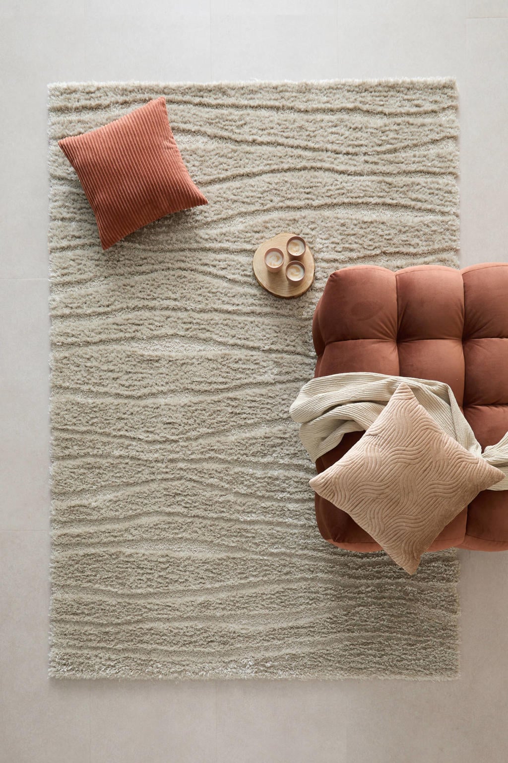 NOUS Living vloerkleed Tennen (230x160 cm)