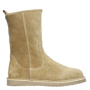 Vivian 2 suède enkelboots beige