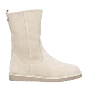 Vivian 2 suède enkelboots taupe