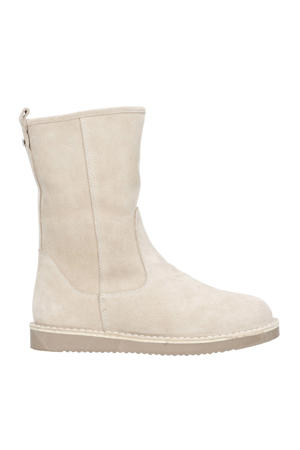 Vivian 2 suède enkelboots taupe