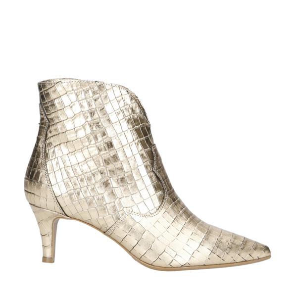 Enkellaarzen voor dames, danslaarzen, met vetersluiting, mesh, peep-toe