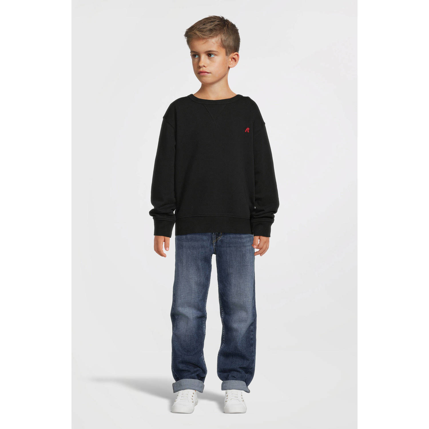 REPLAY sweater zwart