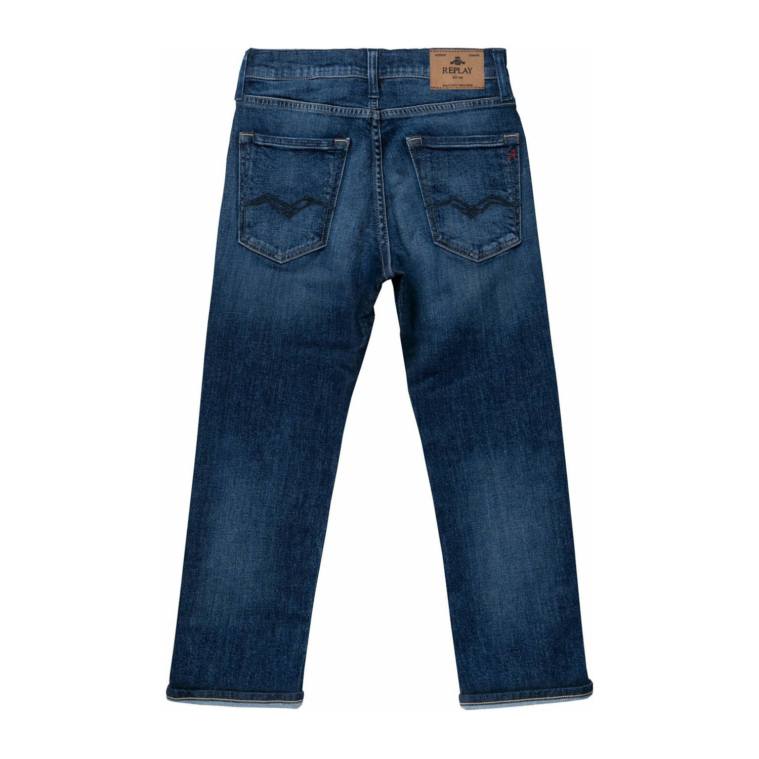 REPLAY boyfriend jeans medium blue denim