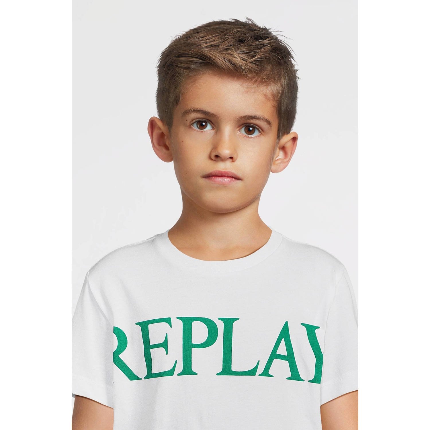 REPLAY joggingbroek groen