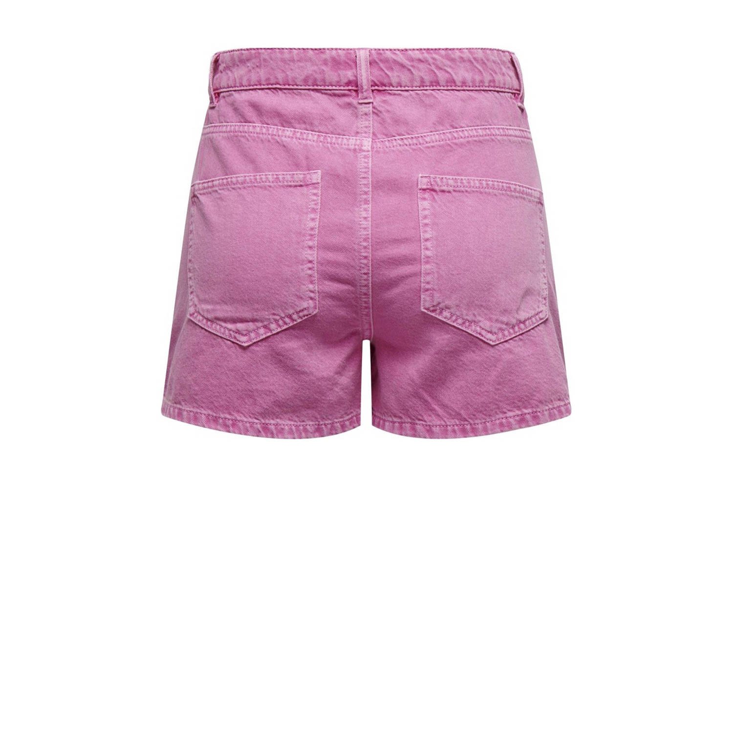 ONLY high waist mom short roze