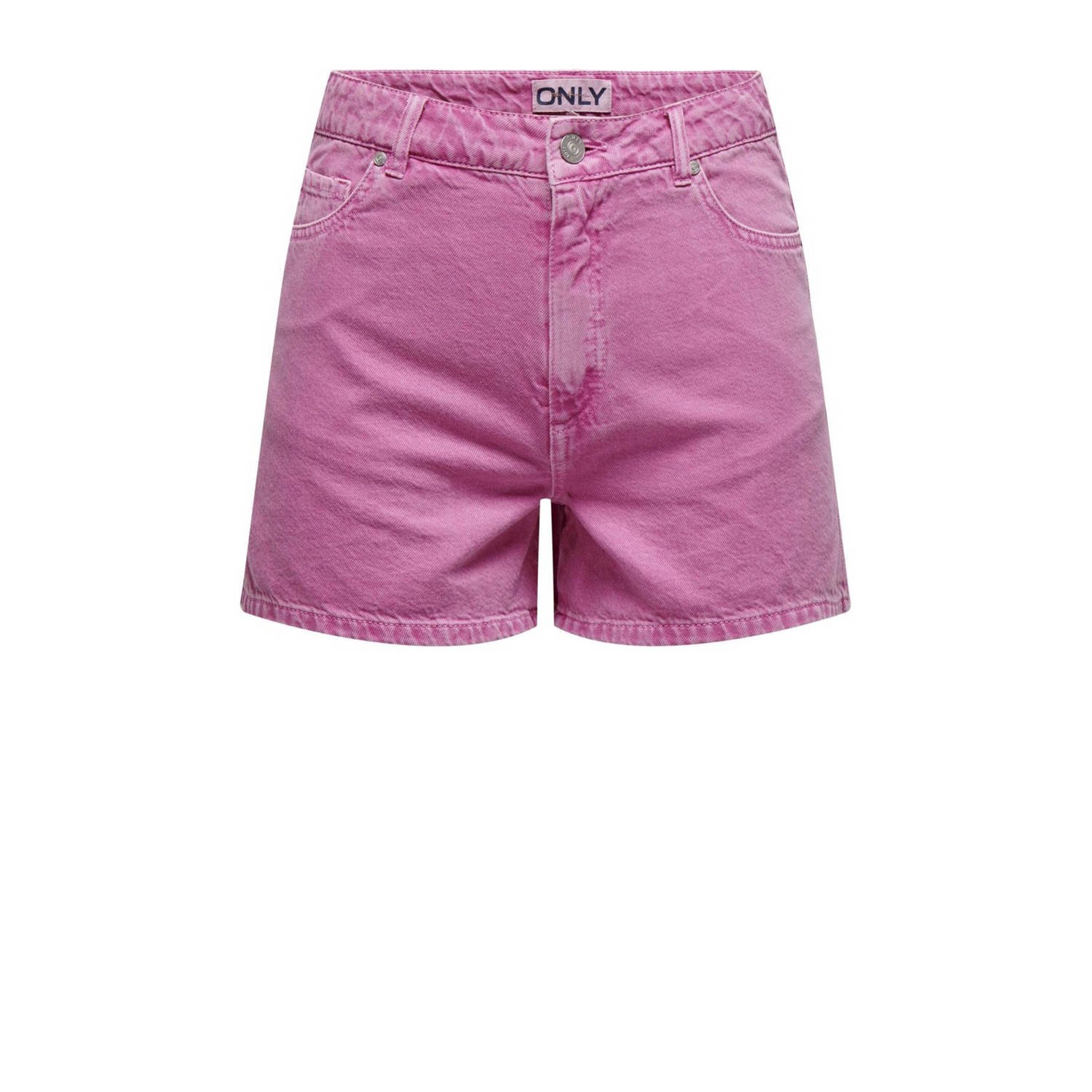 Only Denim Bermuda Shorts voor Vrouwen Pink Dames