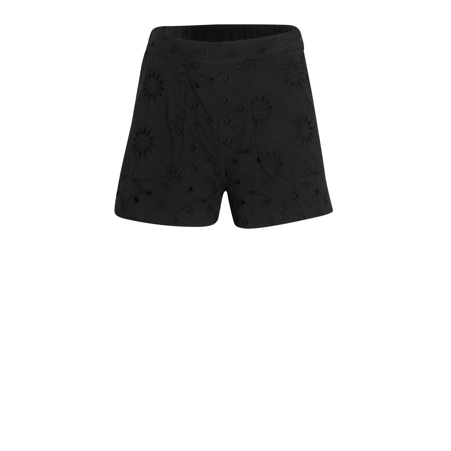 ONLY regular fit short ONLTALLA zwart