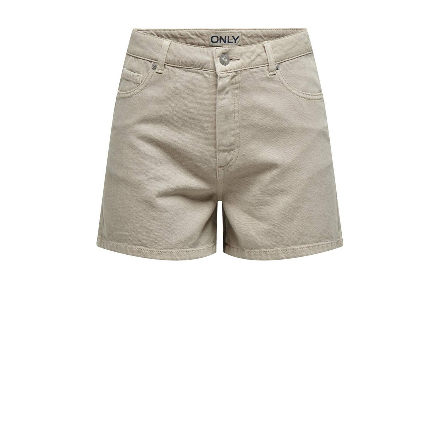 Only Denim Bermuda Shorts voor Vrouwen Beige Dames