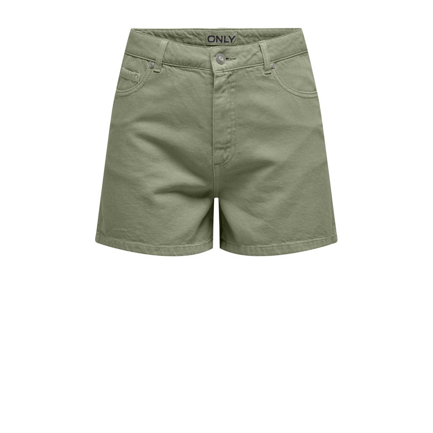 Only Denim Bermuda Shorts voor Vrouwen Green Dames