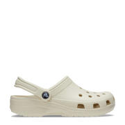 thumbnail: Ecru unisex Crocs clogs van 100% thermoplastic met effen