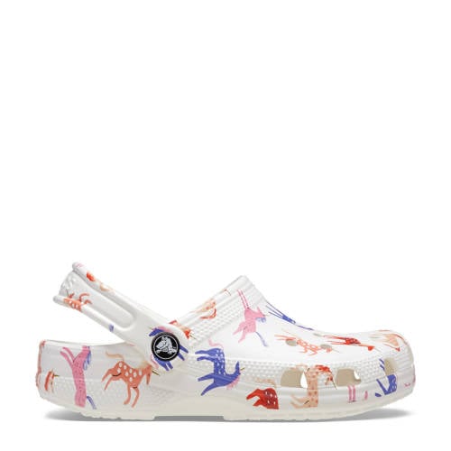 Crocs clogs wit multi afbeelding