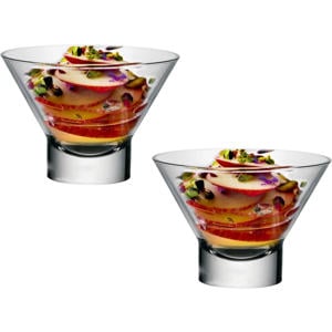 IJscoupes - Sorbetglazen - Ypsilion - 375 ml - 2 stuks