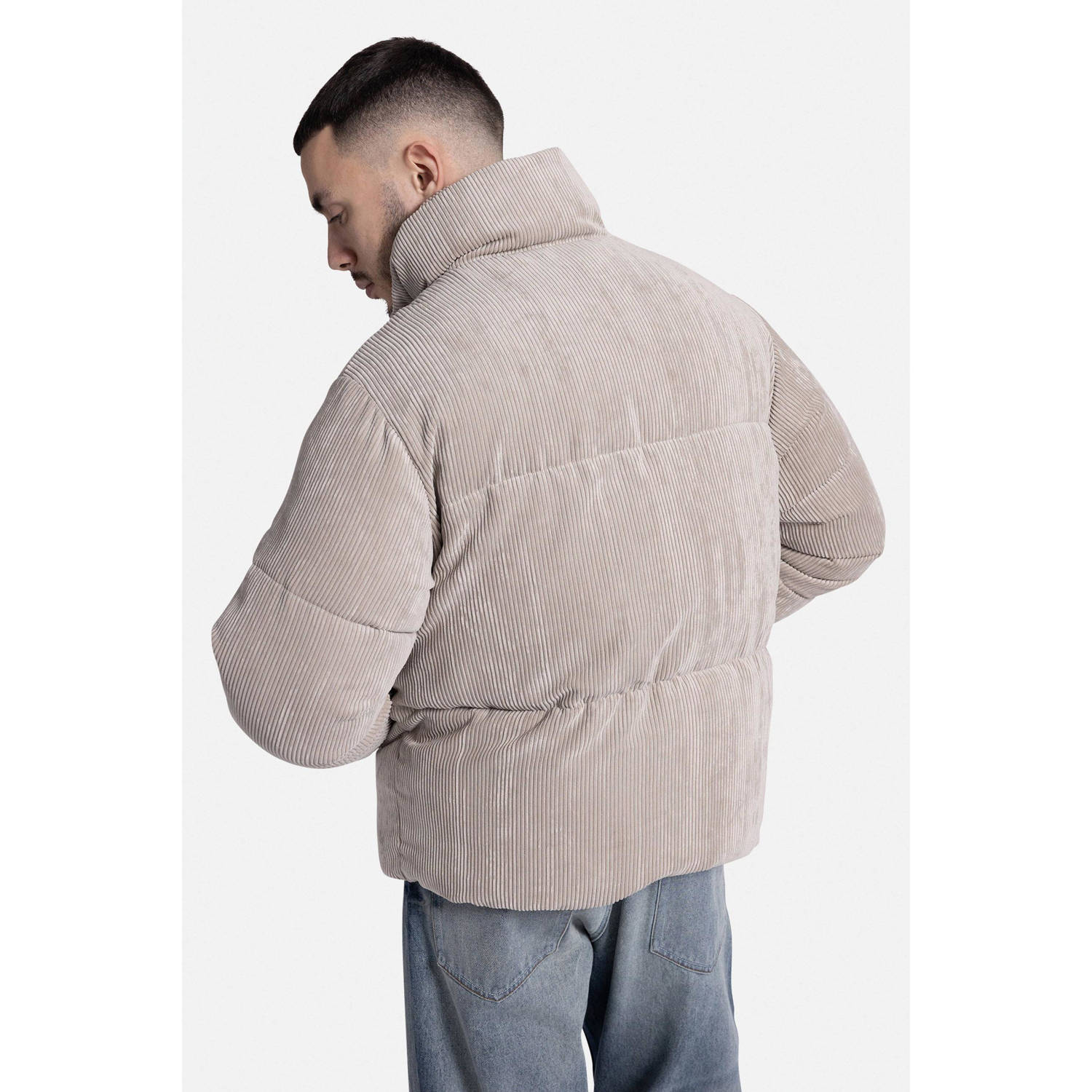 Redefined Rebel gewatteerde jas beige
