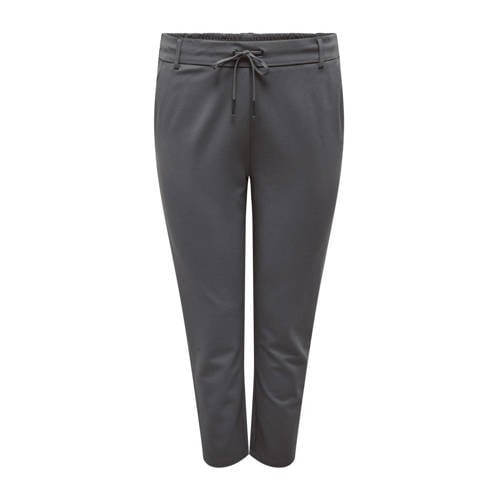 ONLY CARMAKOMA slim fit broek CARGOLDTRASH grijs afbeelding