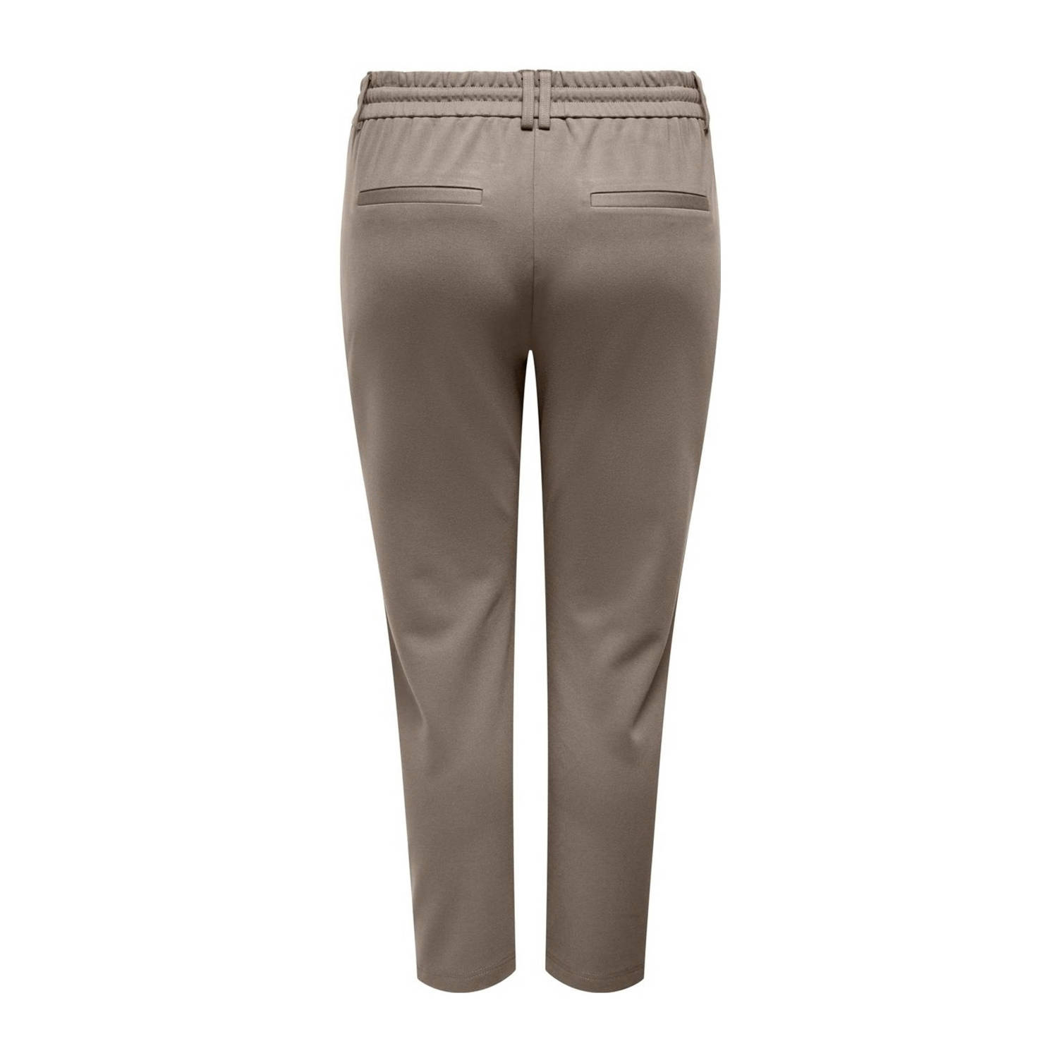 ONLY CARMAKOMA slim fit broek CARGOLDTRASH zand