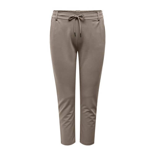 ONLY CARMAKOMA slim fit broek CARGOLDTRASH zand afbeelding