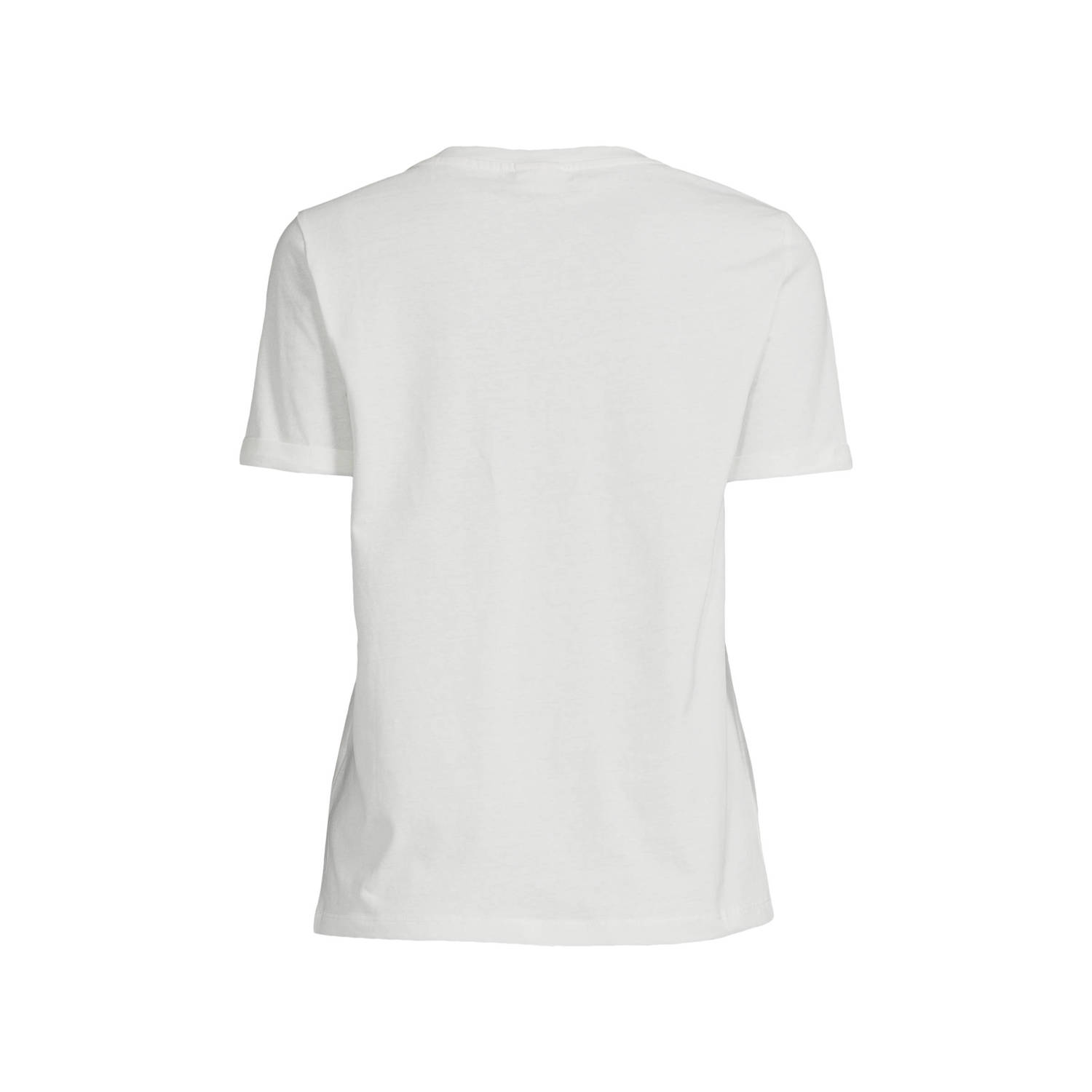 JDY T-shirt met printopdruk ecru
