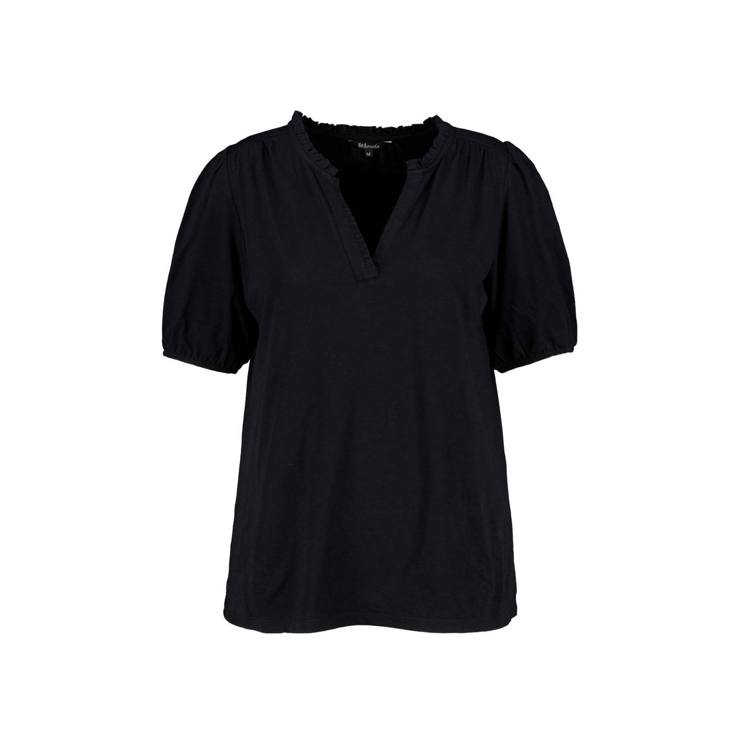 MS Mode blousetop zwart