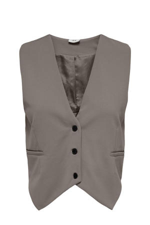 gilet JDYGEGGO grijsbruin