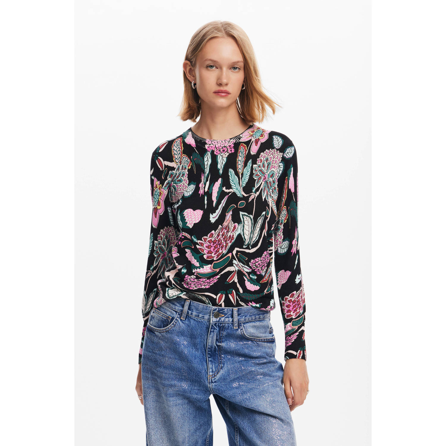 Desigual sweater zwart