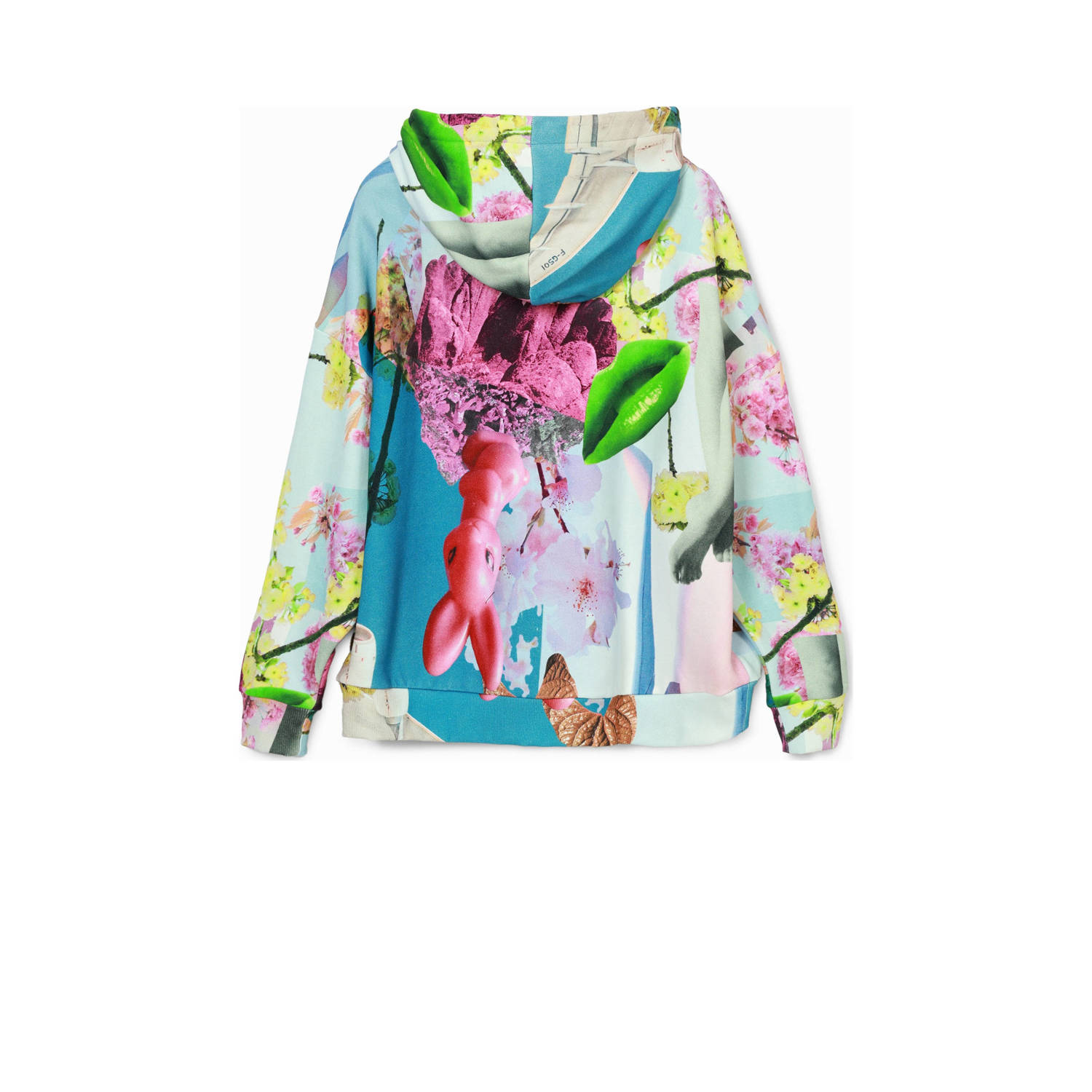 Desigual sweatvest met all over print multi