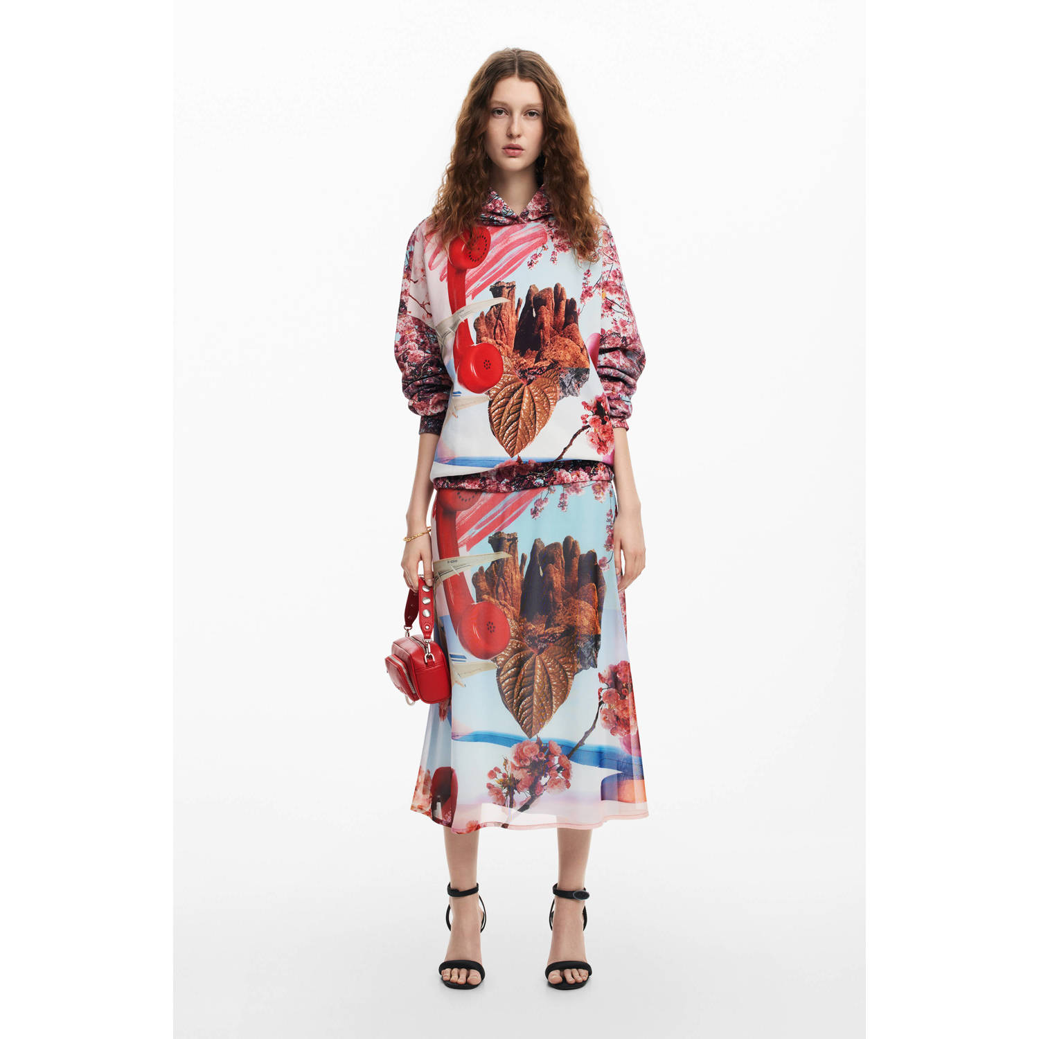 Desigual hoodie multi