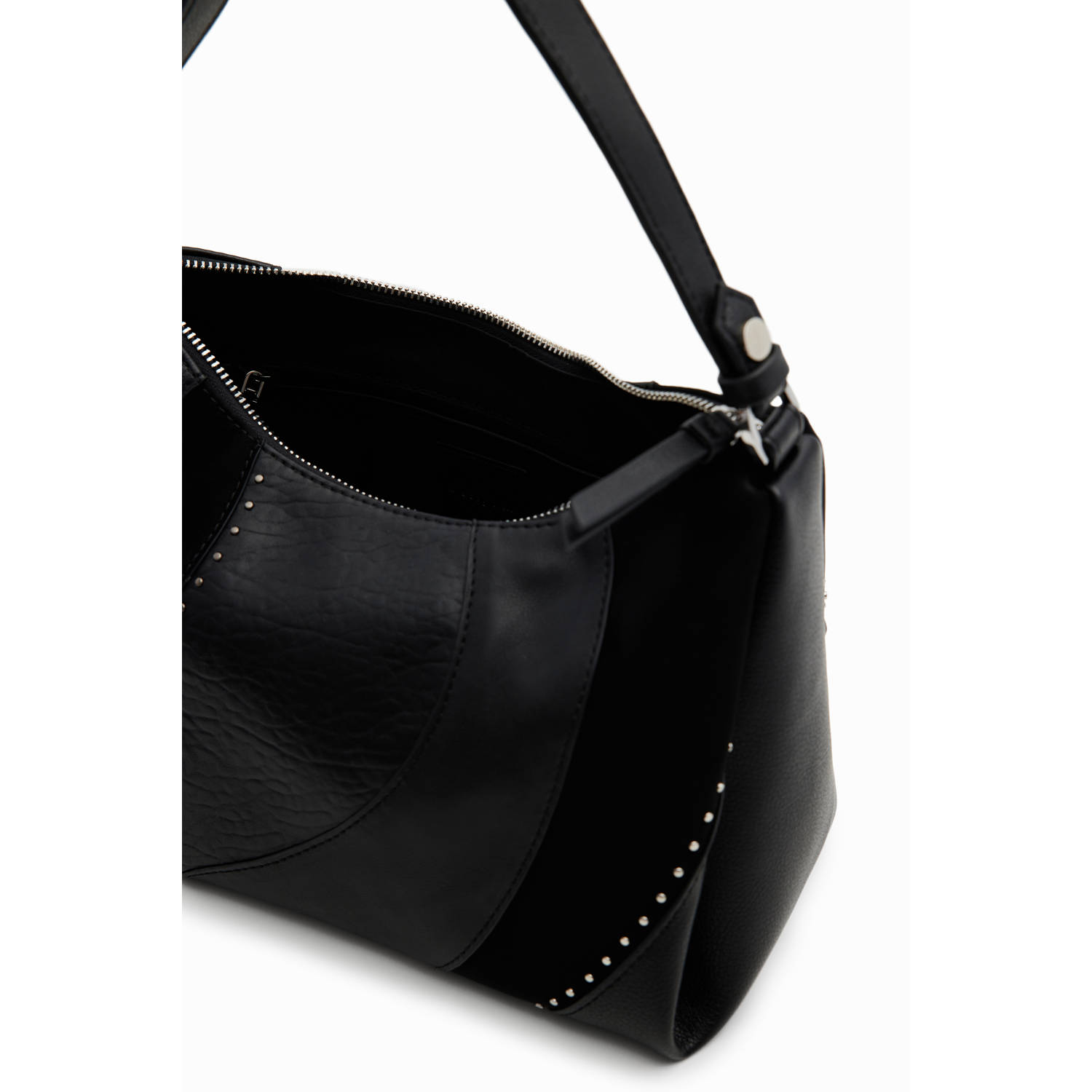 Desigual crossbody tas met studs zwart