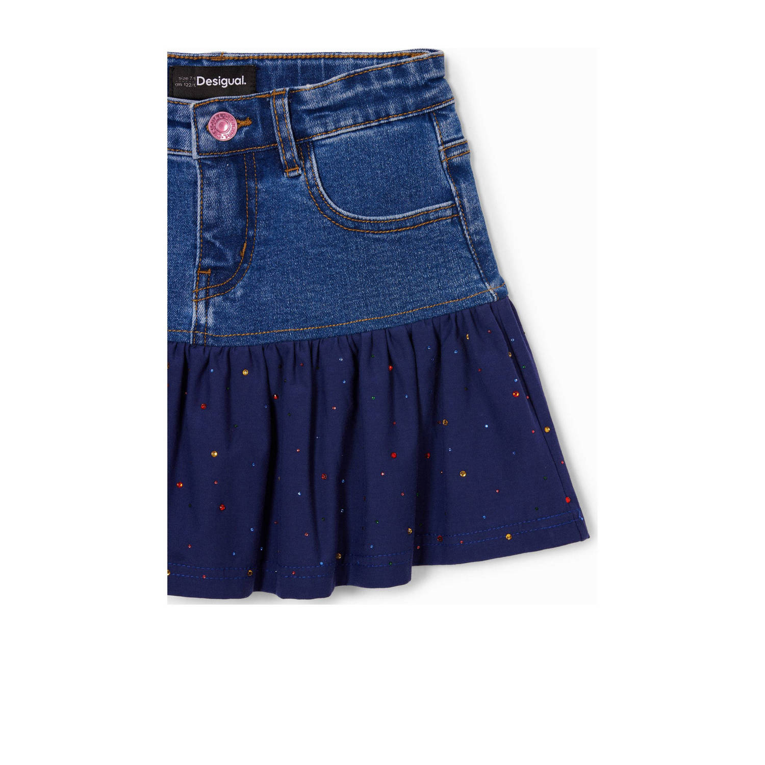Desigual spijkerrok medium blue denim