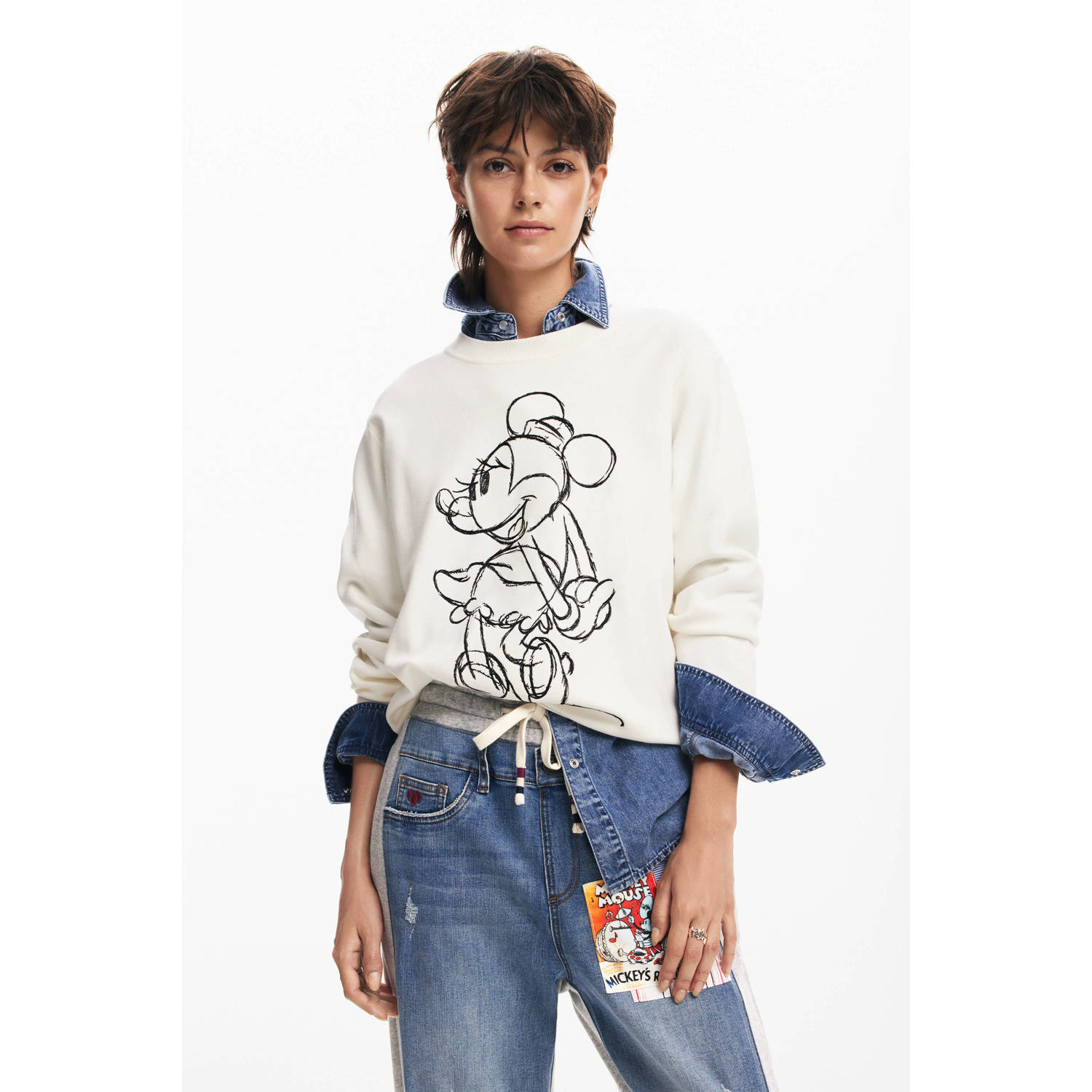 Desigual sweater ecru