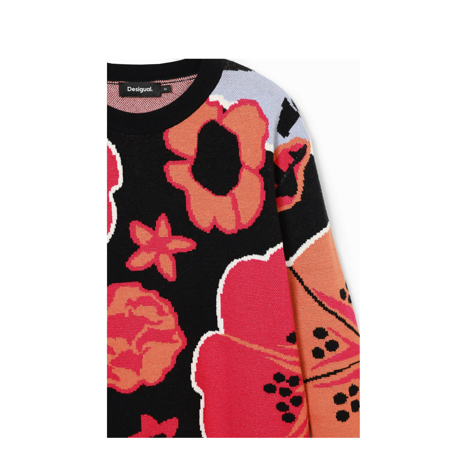 Desigual gebreide trui zwart