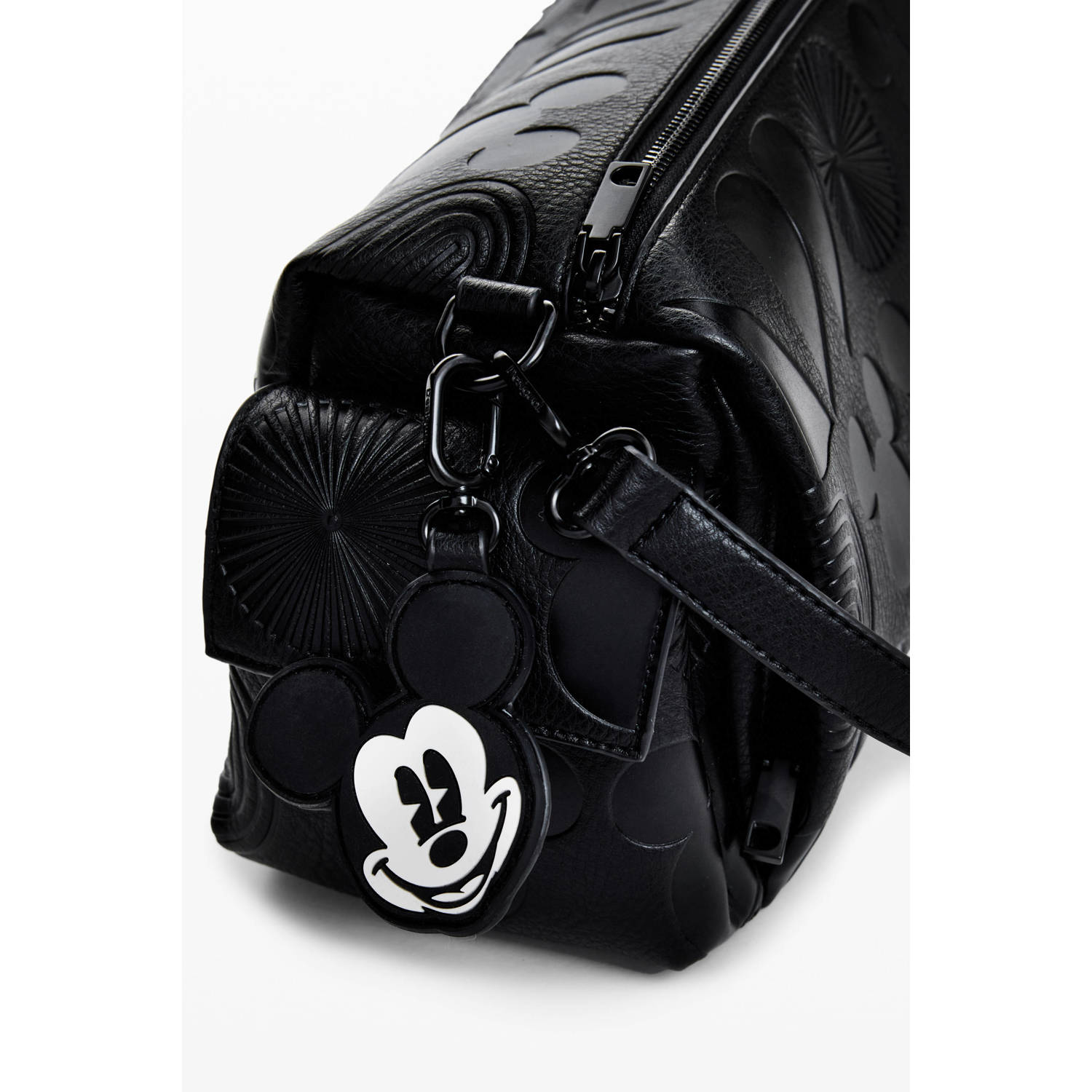 Desigual Mickey Mouse schoudertas zwart