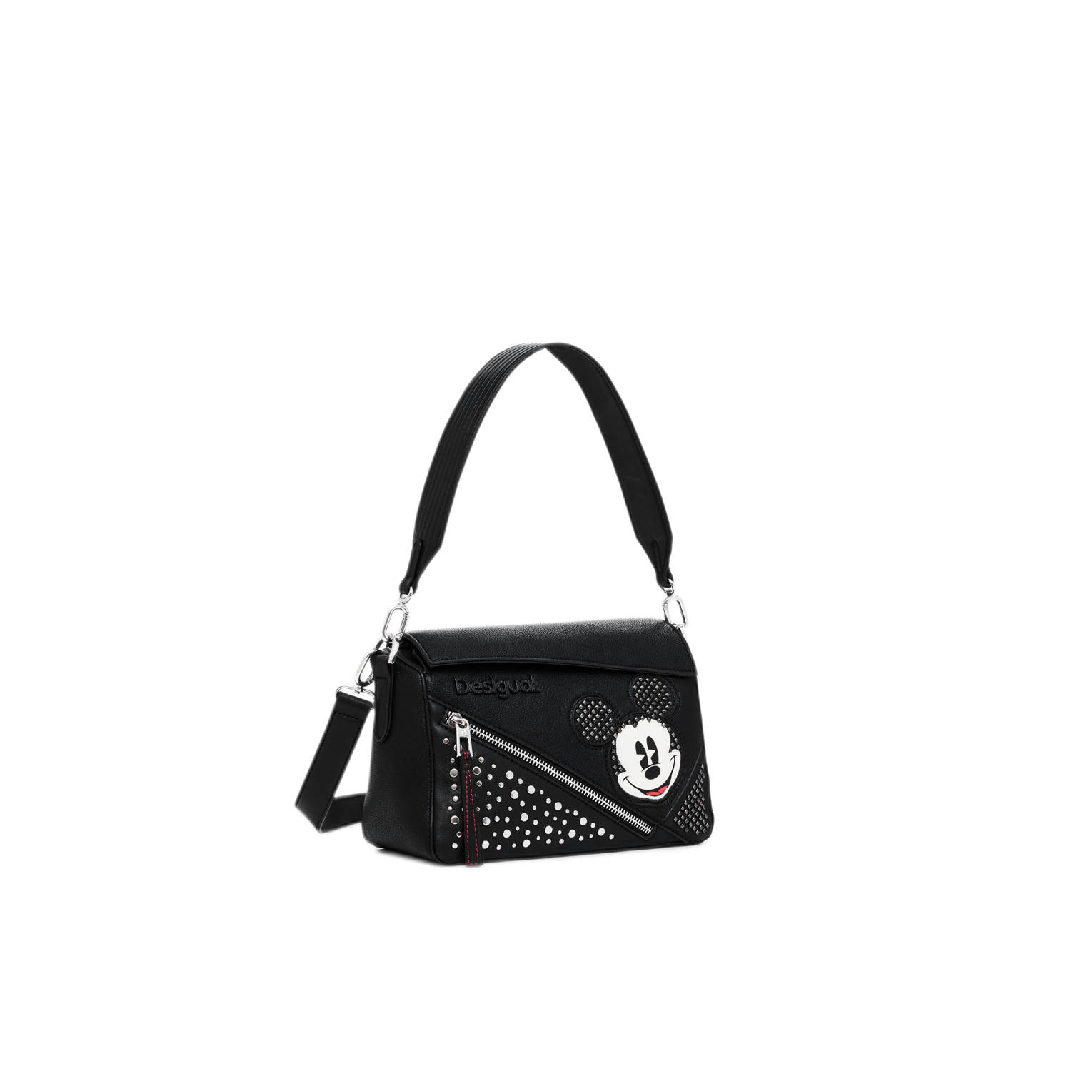 Desigual crossbody tas met print zwart