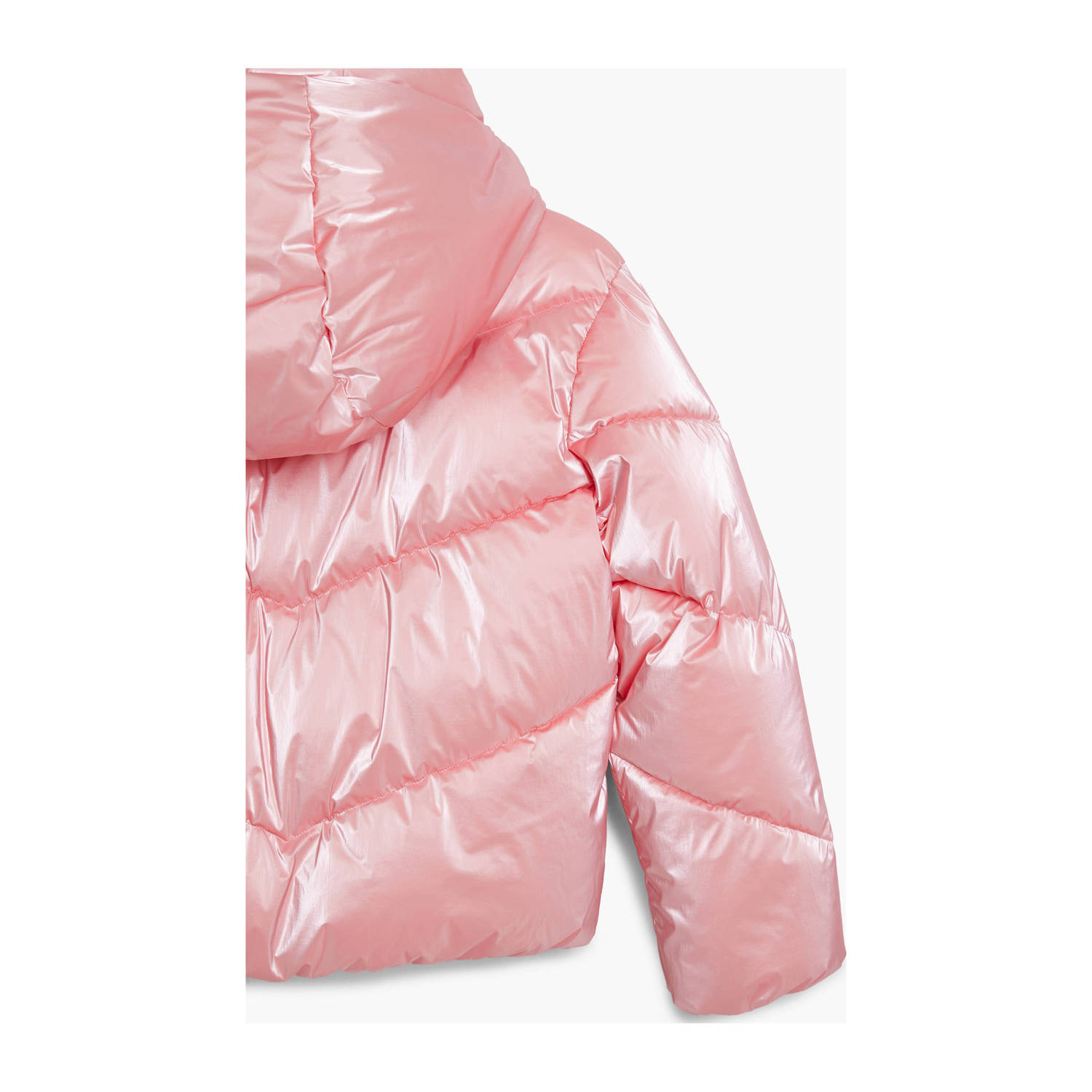 Desigual gewatteerde winterjas lichtroze