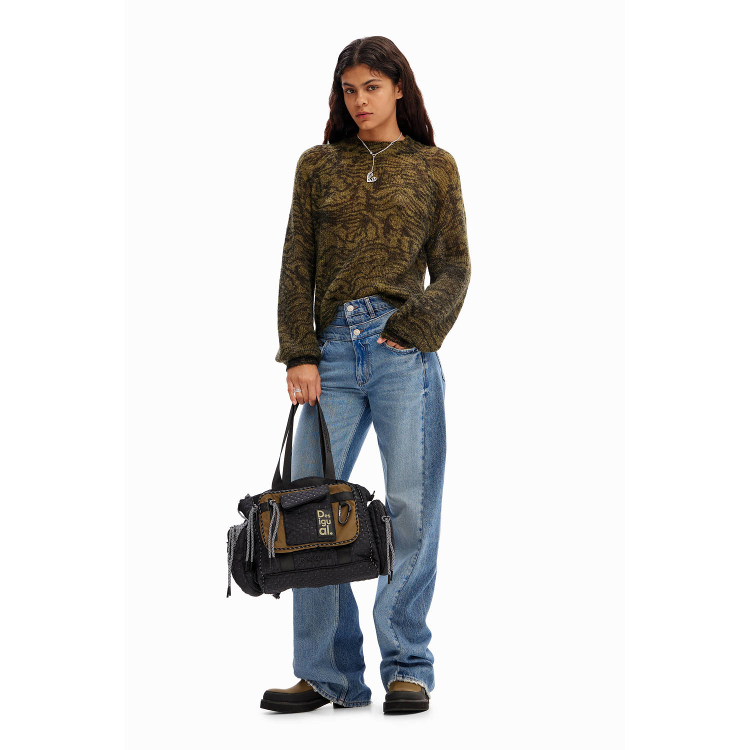 Desigual multifunctionele handtas zwart
