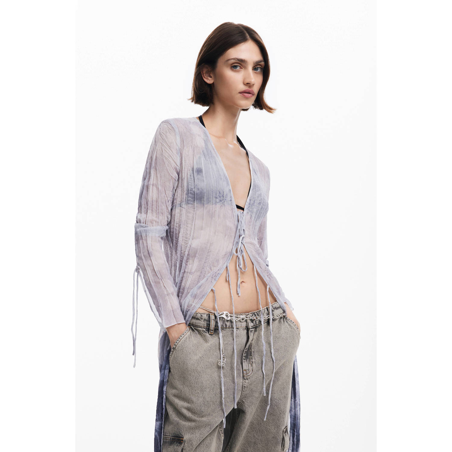 Desigual vest grijs