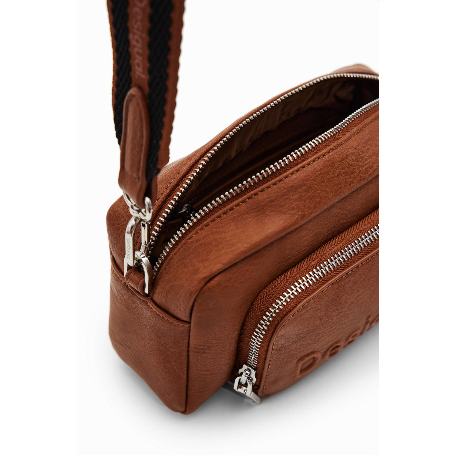 Desigual crossbody tas cognac