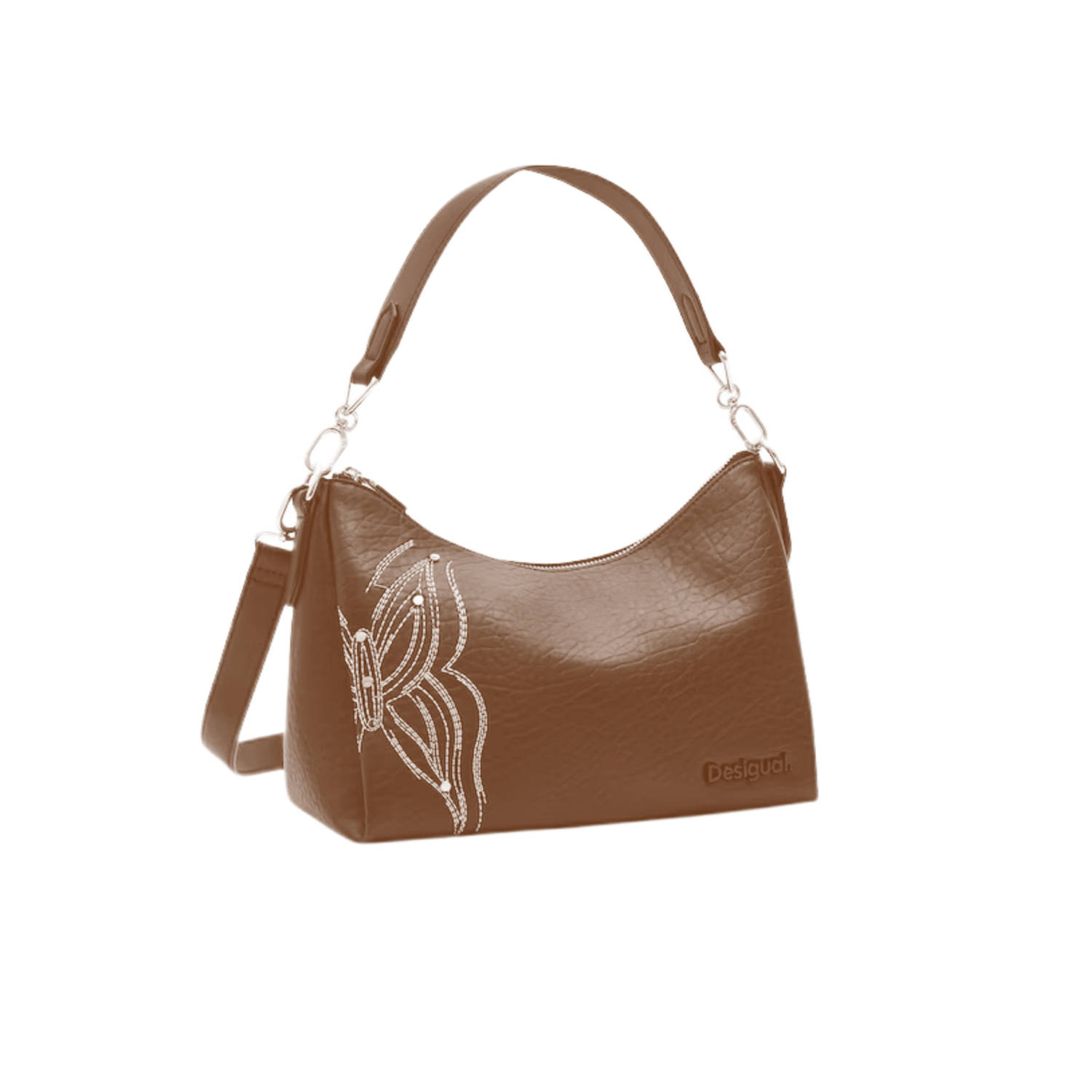 Desigual Stijlvolle Handtas Reprise Goodall Sand Brown Dames