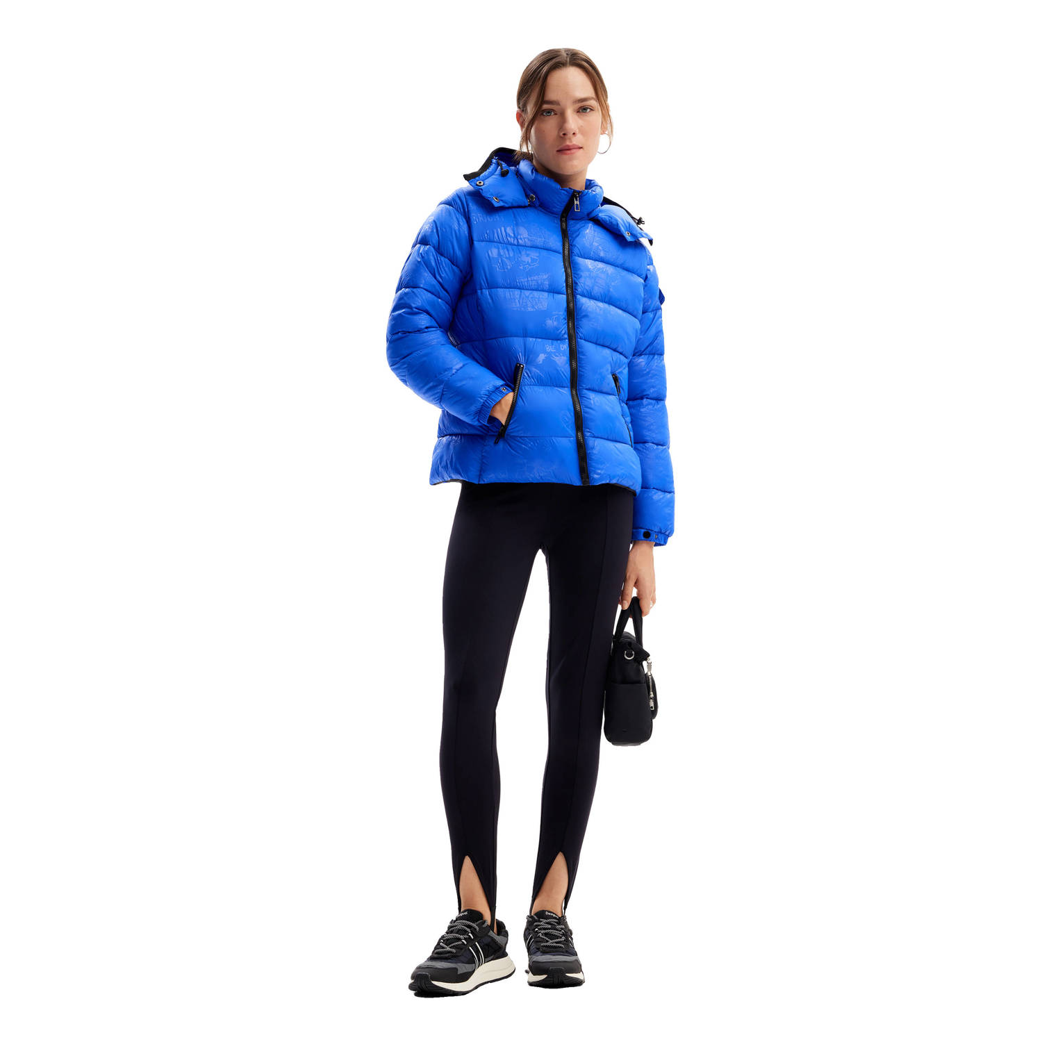 Desigual jas blauw