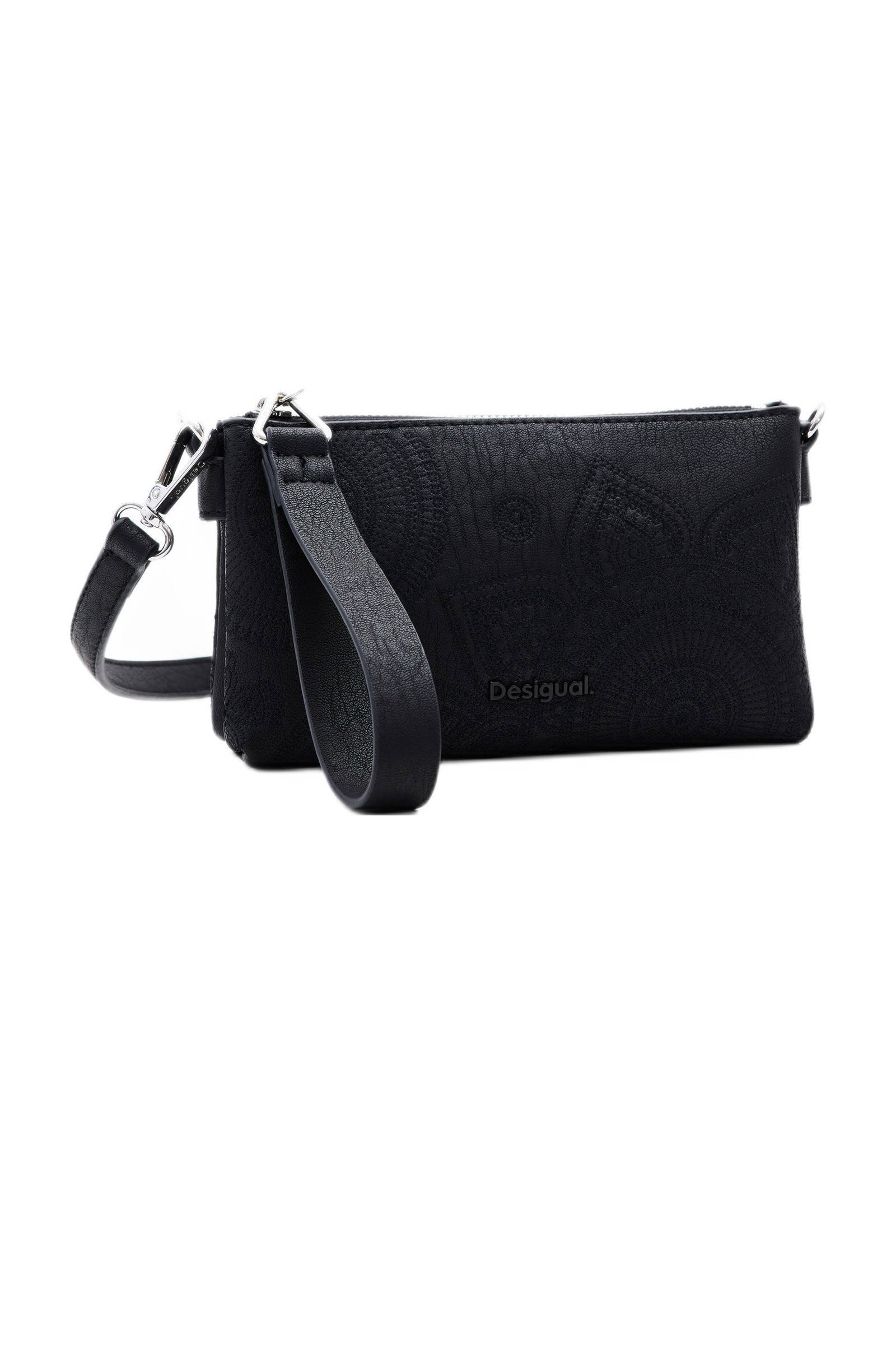 Desigual mini crossbody tas zwart wehkamp